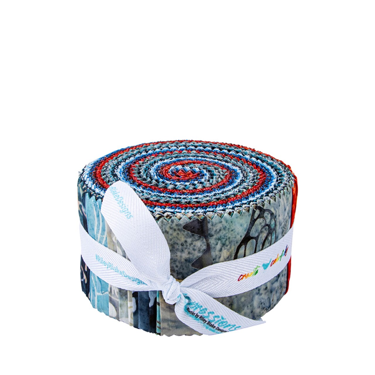 Expressions Batiks 2.5" Strip Roll (Jelly Roll / Rolie Polie) in Places You'll Go Boardwalk by Riley Blake Designs for Riley Blake (RP-23230A-40)
